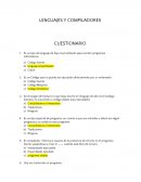 LENGUAJES Y COMPILADORES