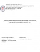 CASOS ES POSIBLE EL EMBARGO DE LAS PRESTACIONES Y CUALES SON LOS ORGANISMOS INVOLUCRADOS EN EL MISMO LOTTT