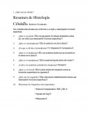 Histologia célula repaso