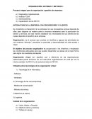 INTERACCION DE LA EMPRESA CON PROVEEDORES Y CLIENTES