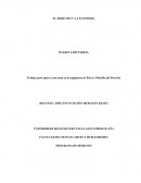 El derecho y la economía