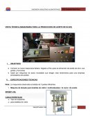 Maquinaria para seleccion de aceite de olivo