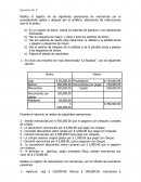 Ejercicio No. 8 LA EMPRESA