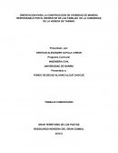 ORIENTACION PARA LA CONSTRUCCION DE VIVIENDAS DE MANERA RESPONSABLE POR EL BIENESTAR DE LAS FAMILIAS DE LA COMUNIDAD DE LA VEREDA DE TASMAG
