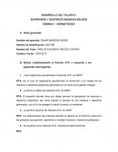 DESARROLLO DEL TALLER # 1 SUPERVISIÓN Y GESTIÓN DE RESIDUOS SÓLIDOS