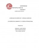 LOS DERECHOS HUMANOS Y EL ORDEN INTERNACIONAL
