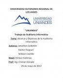 Alcance y Objetivos de la Auditoría Informática