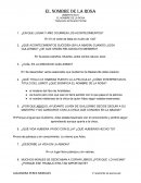 El nombre de la rosa, preguntas