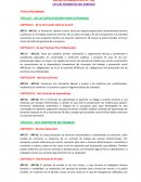 TITULO I - DE LA CAPACITACION PARA EL TRABAJO