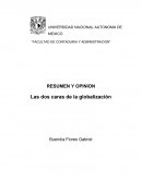 Las dos caras de la globalizacion