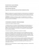 Facultad de Derecho. Escuela de Mediación. Posgrado en Formación de Mediadores