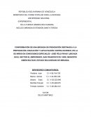 CONFORMACIÓN DE UNA BRIGADA DE PREVENCIÓN DESTINADA A LA PREPARACIÓN, EDUCACIÓN Y CAPACITACIÓN CONTRA INCENDIO