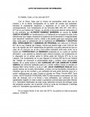 AUTO DE RADICACION DE DEMANDA