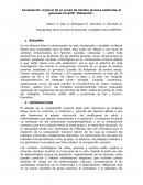 Composición corporal de un grupo de adultos jóvenes asistentes al gimnasio Crossfit “Riobamba”.