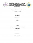 Manejo de desastres naturales Juan Diaz