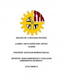 BONO DEMOGRÁFICO Y EVOLUCIÓN DEMOGRÁFICA EN MÉXICO