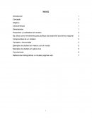Se utiliza como herramienta para políticas de desarrollo económico regional