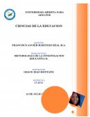 METODOLOGIA DE LA INVESTIGACION EDUCATIVA II