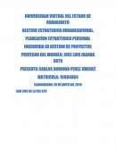 PLANEACION ESTRATEGICA PERSONAL INGENIERIA EN GESTION DE PROYECTOS