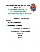 Tema: “PRÁCTICA BIMANUALES”