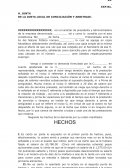 Como es la Contestacion de demanda laboral por substitución patronal
