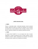 Caso la empresa DULCE SABOR S.A.