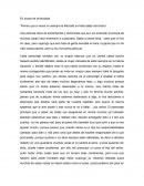 En busca de la felicidad. “Pienso que a veces no siempre la felicidad se halla alado del dinero”