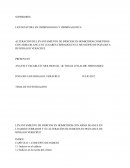 Levantamiento de indicios en homicidios con arma blanca en lugares cerrados y su alteración de indicios en Poza Rica de Hidalgo Verecruz