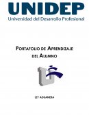 PORTAFOLIO DE APRENDIZAJE DEL ALUMNO