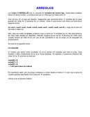 Ejercicios de arreglos para diapositivas