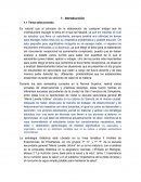 Documento recepcional. Razones personales