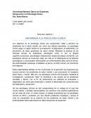 UNA MIRADA A LA PSICOLOGIA CLINICA
