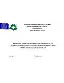 ESTRATEGIAS PARA EL FORTALECIMIENTO DEL APRENDIZAJE DE LAS MATEMATICAS EN NIÑOS DE 5TO Y 6TO GRADO DE LA ESCUELA BASICA MARIA EUGENIA TOYO DE CALLEJA, ESTADO FALCÓN