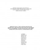 PROPUESTA PARA LA APLICACIÓN DE ESTRATEGIAS DE INFORMACIÓN Y PREVENCIÓN DE INFECCIONES DE TRANSMISIÓN SEXUAL (ITS) DIRIGIDO A LOS DOCENTES DE EDUCACIÓN MEDIA – GENERAL DEL LICEO NACIONAL ANTONIO JOSÉ DE SUCRE