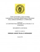 LA CUESTIÓN ÉTNICA NACIONAL EN LA ESCUELA Y LA COMUNIDAD