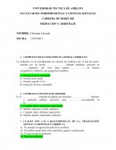 CARRERA DE DERECHO MEDIACION Y ARBITRAJE