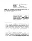 CONTESTACION DE DEMANDA Y FORMULA RECONVENCION