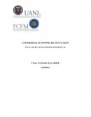 Evolución de la calidad . La historia de la calidad