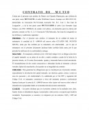 C O N T R A T O D E M U T U O