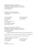 INFORME DE PRÁCTICA PROFESIONAL REALIZADA EN LA FINCA AGROTURISTICA “LA CORADEÑA”