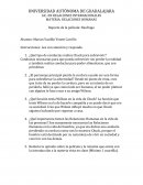 ¿Qué tipo de conductas realiza Chuck para sobrevivir?