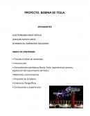 Reporte de practca de Bobina de Tesla