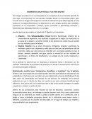 DIAGNÓSTICO DELA PELÍCULA “LOS TRES IDIOTAS”