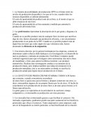 La frontera de posibilidades de producción (FPP) es el límite entre los niveles de producción alcanzables y los que no lo son, cuando todos los recursos disponibles se utilizan plenamente