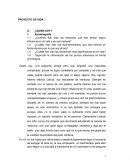 PROYECTO DE VIDA ¿QUIEN SOY?