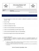 Actividad: Taller nº 2 Clasificación TRIAGE