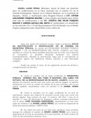 Rectificación de escrituras