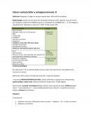 Cáncer vesícula biliar y colangiocarcinoma