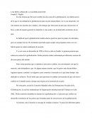 Las dos caras de la globalizacion