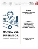 LEY Y REGLAMENTOS DE OBRA PÚBLICA Y SU RELACIÓN CON LA SUPERVICION.